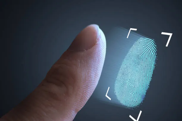 Imgi 41 Fingerprint Scanning From Finger Technology Security And Biometric Concept Imgi 41 Fingerprint Scanning From Finger Technology Security And Biometric Concept