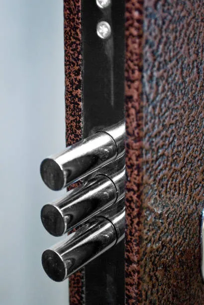 Imgi 27 Brown Metal Door With Handle And Lock